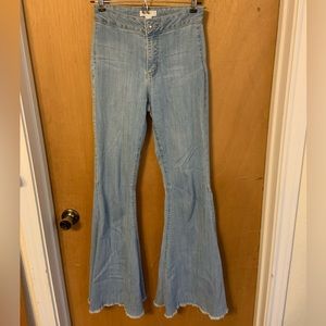 Forever 21 Mid-Rise Flare Jeans